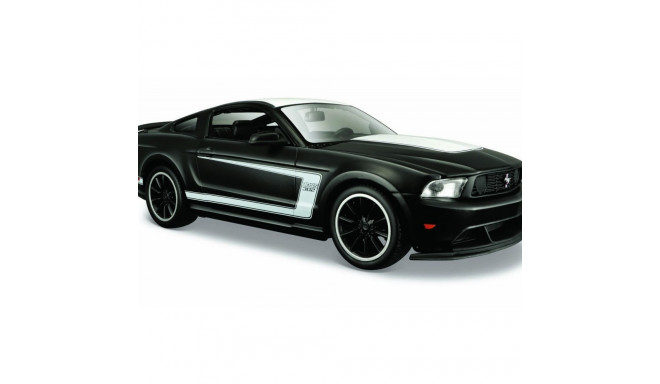 Composite model Ford Mustang Boss 302 black