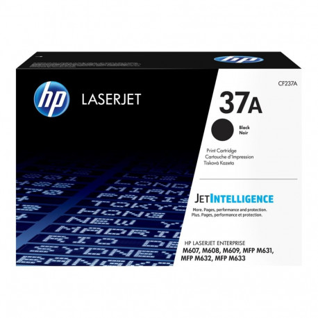 HP 37A originaal LaserJet toonerikassett must