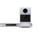 Sharp HT-SBW53121(SL) Q 3.1.2 Dolby Atmos/ DTS:X Soundbar with Wireless Subwoofer, Silver |