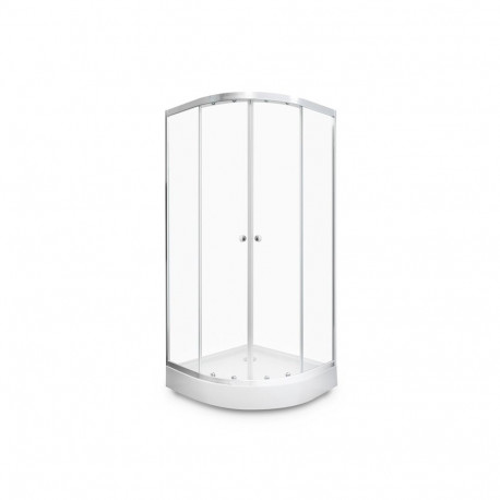 SHOWER ENCL QA017-80 SAND 80X80X195 2P