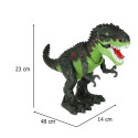 T-REX elektrooniline dinosaurus kõnnib möirgab roheliselt