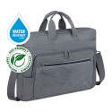 RIVACASE 7531 Alpendorf ECO 15.6"-16" sülearvutikott, hall, veekindel materjal, ökoloogiline rPet, t