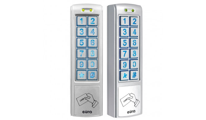 COMBINATION LOCK ''EURA'' AC-30C7 (2 väljundit, pinnapealne, lähikaardiga)