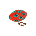 Dog Toy - KERBL Rugby ToyFastic 12cm Interactive Rubber Red/Green