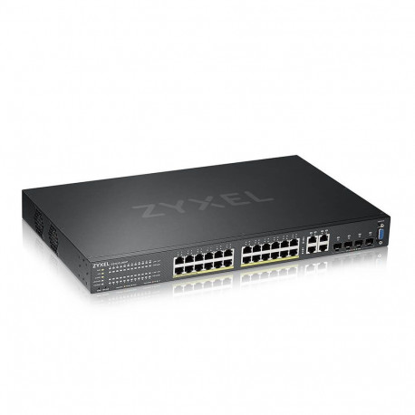 Network Switch - Zyxel Gs2220-28hp, Black