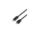 LogiLink CU0196 USB cable USB 2.0 0.5 m USB C Micro-USB B Black