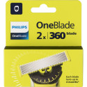 Philips Razor blade QP420/50 / OneBlade 360 Double pack Silver