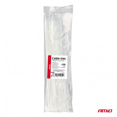 Sidumislindid 100tk 4,8x350mm valged