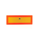 Hoiatusplaat 2tk reflektoorne  20x60x0,3cm P2/E20 RF 101-01W-84