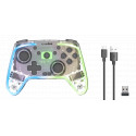 Speedlink juhtmevaba mängupult Rait NX RGB PC/ Android/Switch OLED/Lite, läbipaistev (SL-650115-CR)