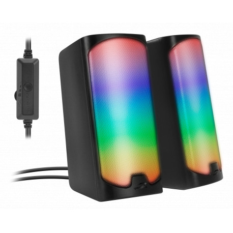 Speedlink kõlarid Tonos RGB, must (SL-810009-BK)