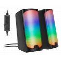 Speedlink kõlarid Tonos RGB, must (SL-810009-BK)