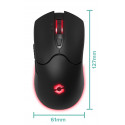 Speedlink wireless mouse Velox RGB, black (SL-680102-BK)