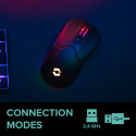 Speedlink juhtmevaba hiir Velox RGB, must (SL-680102-BK)