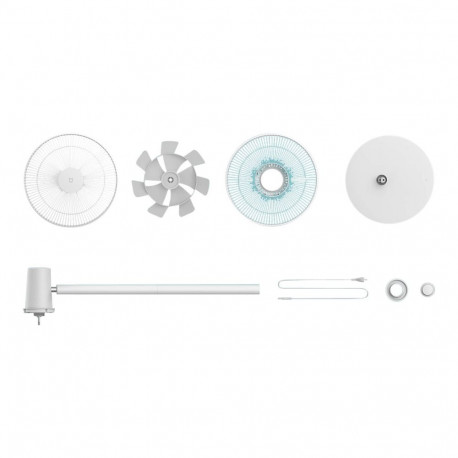 Xiaomi põrandaventilaator Mi Smart Standing Fan 2 Lite 38W 3 kiirust ostsillatsioon kaugjuhtimispult