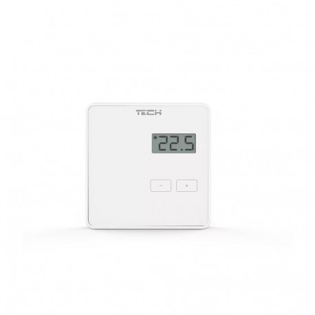 ROOM TEMPERATURE CONTROLLER WIRELESS WHITE R-8B