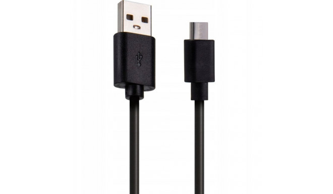 Setty cable USB - microUSB 1 0 m 2A black R
