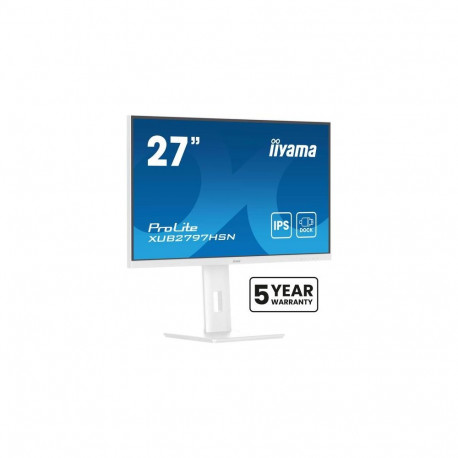 iiyama ProLite XUB2797HSN-W2 computer monitor 68.6 cm (27") 1920 x 1080 pixels Full HD LED Whit