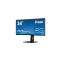 iiyama ProLite 34” IPS ultra-wide screen with height adjustable stand