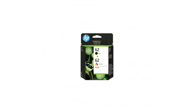 HP 62 2-pack Black/Tri-color Original Ink Cartridges