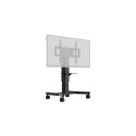 iiyama Single column electric floor lift on wheels with easy mount brackets and laptop shelf