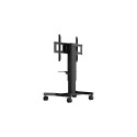 iiyama Single column electric floor lift on wheels with easy mount brackets and laptop shelf