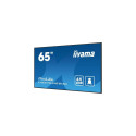 iiyama 65&quot; 4K UHD Professional Digital Signage 24/7 display featuring Android OS, FailOver 