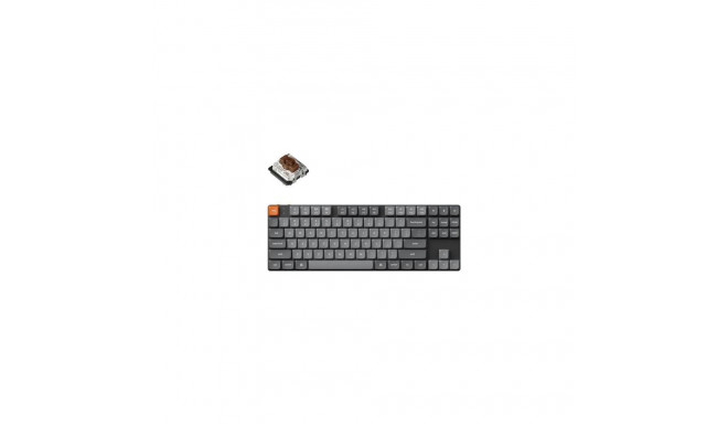 Keychron K1M-H3 keyboard Universal USB + RF Wireless + Bluetooth Black