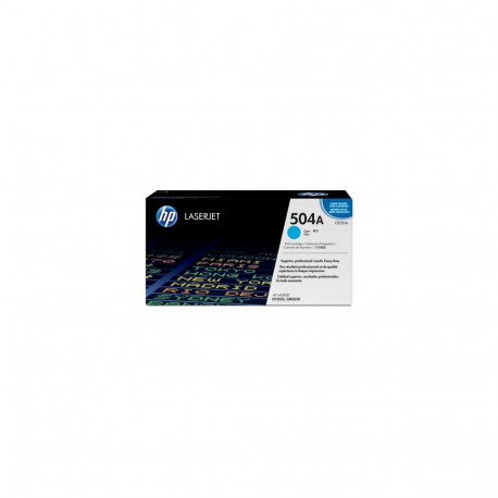 HP 504A Cyan Original LaserJet Toner Cartridge