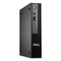 Dell Pro Micro QCM1250/Core i5-14500T/16GB/512GB SSD/Integrated/WLAN + BT/EST Kb/Mouse/W11Pro/3yrs P