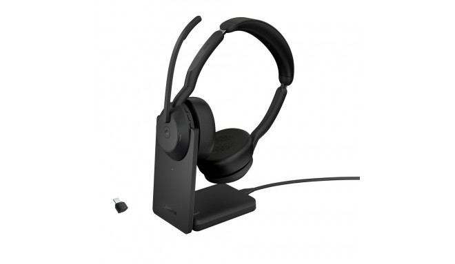 Jabra Evolve2 55 MS Stereo - Headset - On-Ear