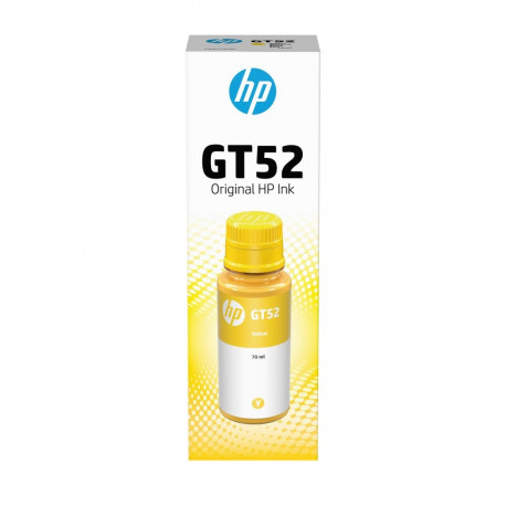 HP GT52 Yellow Ink Bottle, 8000 pages, for HP DeskJet GT series, Cronos