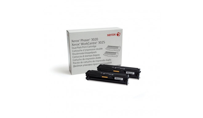 Phaser 3020 / WorkCentre 3025 Dual Pack Print Cartridge
