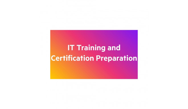HPE Aruba WW Education Tech Training SVC