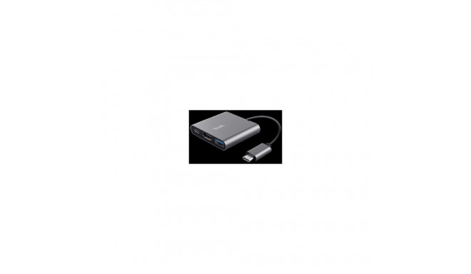 Trust Dalyx 3-in-1 multiport USB-C hall dokkimisjaam