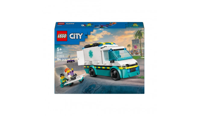 TOY CONSTRUCT kiirabi 60451