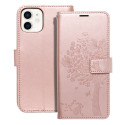 MEZZO Book case for IPHONE 12 / 12 PRO tree rose gold