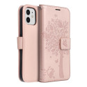 MEZZO Book case for IPHONE 12 / 12 PRO tree rose gold