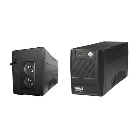 Mustek UPS PowerAgent 424E 400VA, 240W/ Line - UPS for workstations - Photopoint