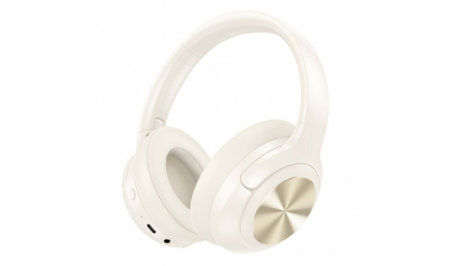 Wireless headphones Hoco ANC W54 milky white