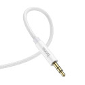 Cable AUX Jack 3,5 mm to Jack 3,5 mm Hoco 1 m UPA19 silver