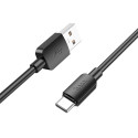 Cable USB A to USB C Hoco PD 2,4A 27W 1 m X96 black
