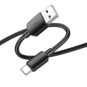 Cable USB A to USB C Hoco PD 2,4A 27W 1 m X96 black