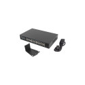 Lanberg Switch 24X 100MB DSP+/2X Combo rack 19" 250W