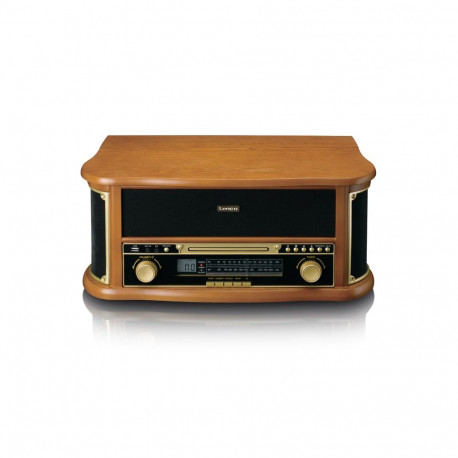 Lenco TCD-2551WD audio turntable Belt-drive audio turntable Wood Automatic 8711902082903