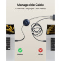 Baseus Datový kabel Nomos USB-C/USB-C 1,5m 100W černý