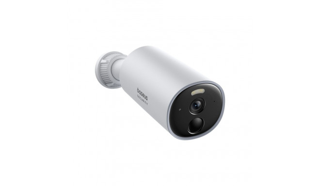 Home Security Camera Baseus B1, Wi-Fi, 2K, IP67, Outdoor, White S0SV002130