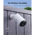 Home Security Camera Baseus B1, Wi-Fi, 2K, IP67, Outdoor, White S0SV002130