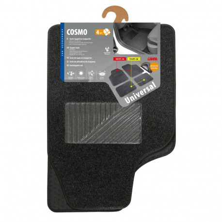 Tekstiilmattide komplekt 4tk, antratsiit