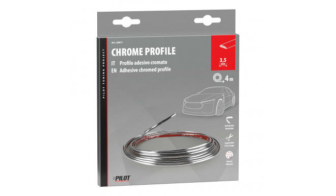 Kroomliist laius 3,5mm,pikkus 4m